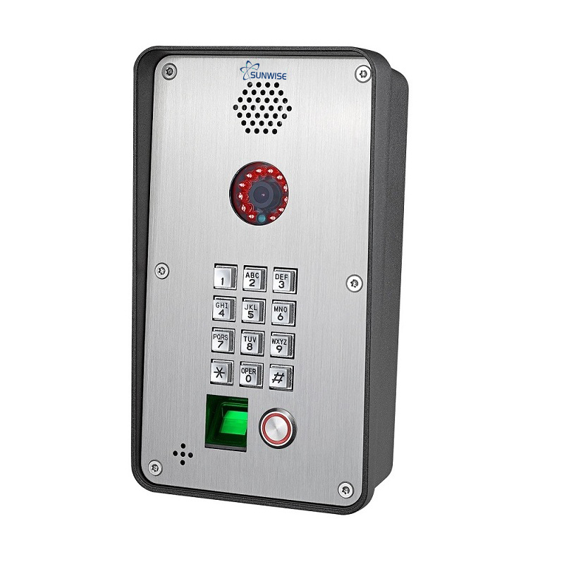Fingerprint Access Control Video Intercom